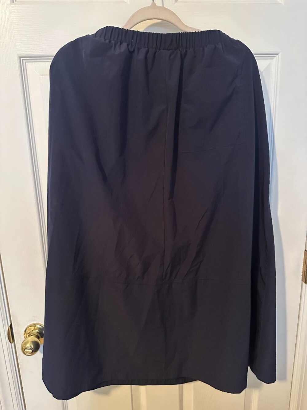 Nylon Midi Skirt